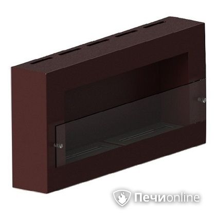 Биокамин ЭкоЛайф Window Fat II Glass black burgundy Арома в Верхней Пышме